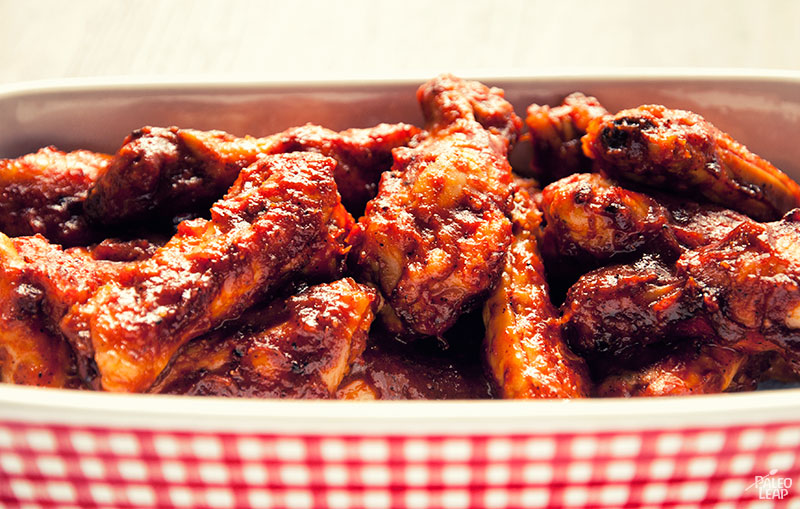 Kansas City BBQ Wings Paleo Leap